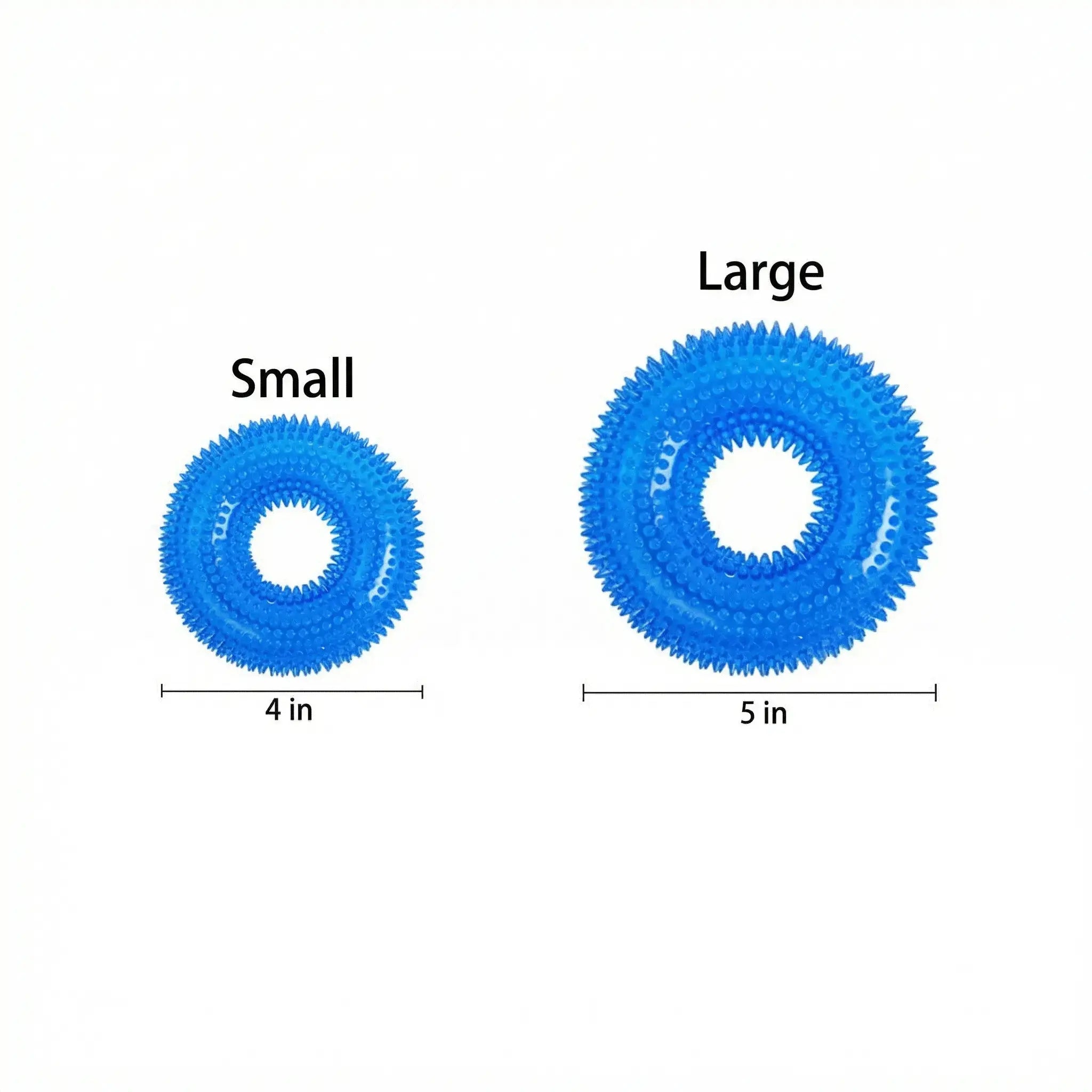 2 Pack Dog Toys – Bite-Resistant Squeaky Chew Balls STTM