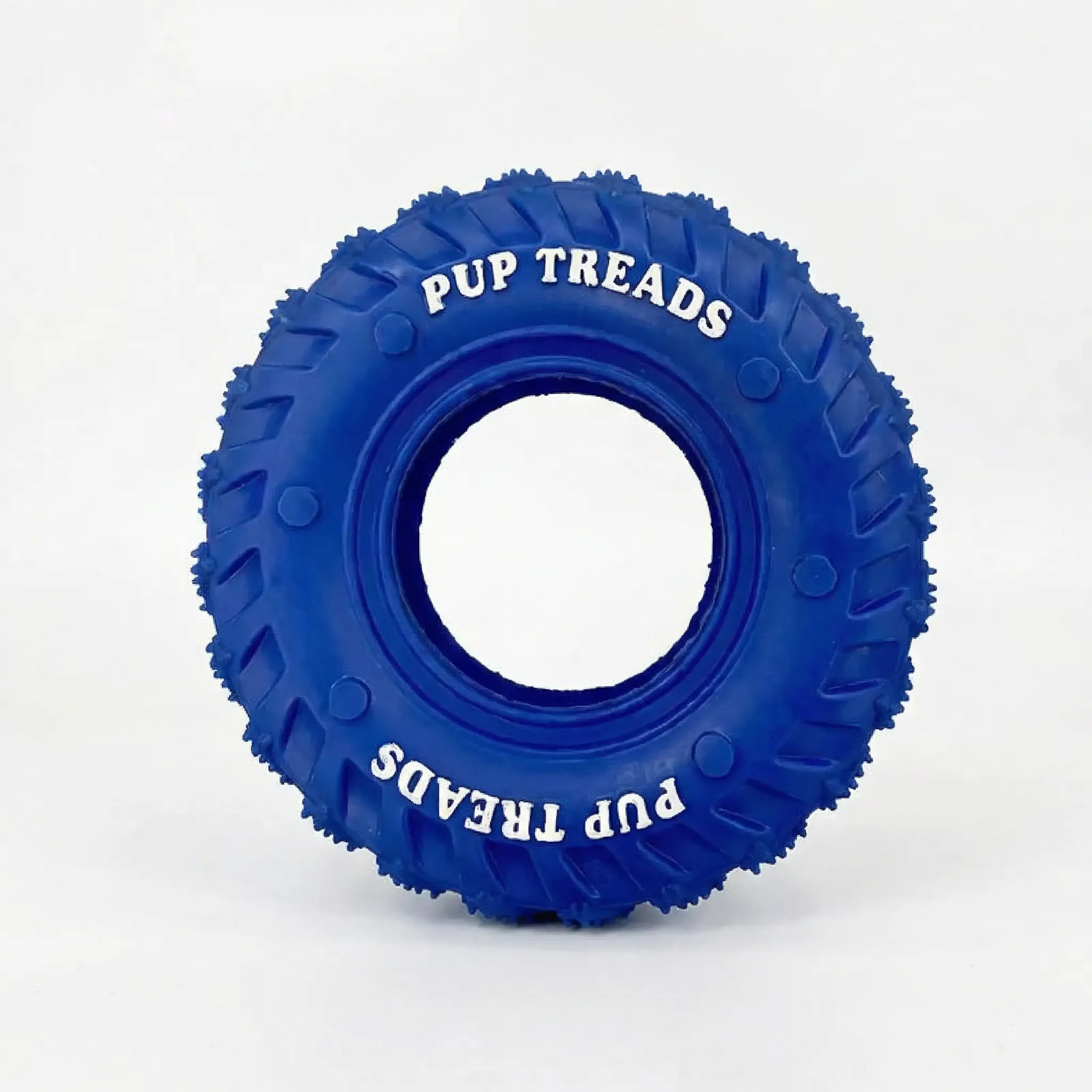 Dog Chew Tire – Tough Rubber Toy for Play & IQ Training