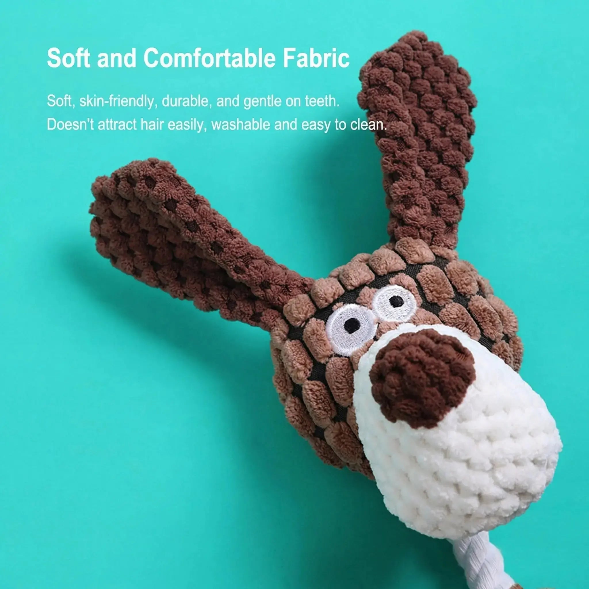 Interactive Dog Toy – Durable Squeaky Chew for Aggressive Dogs STTM
