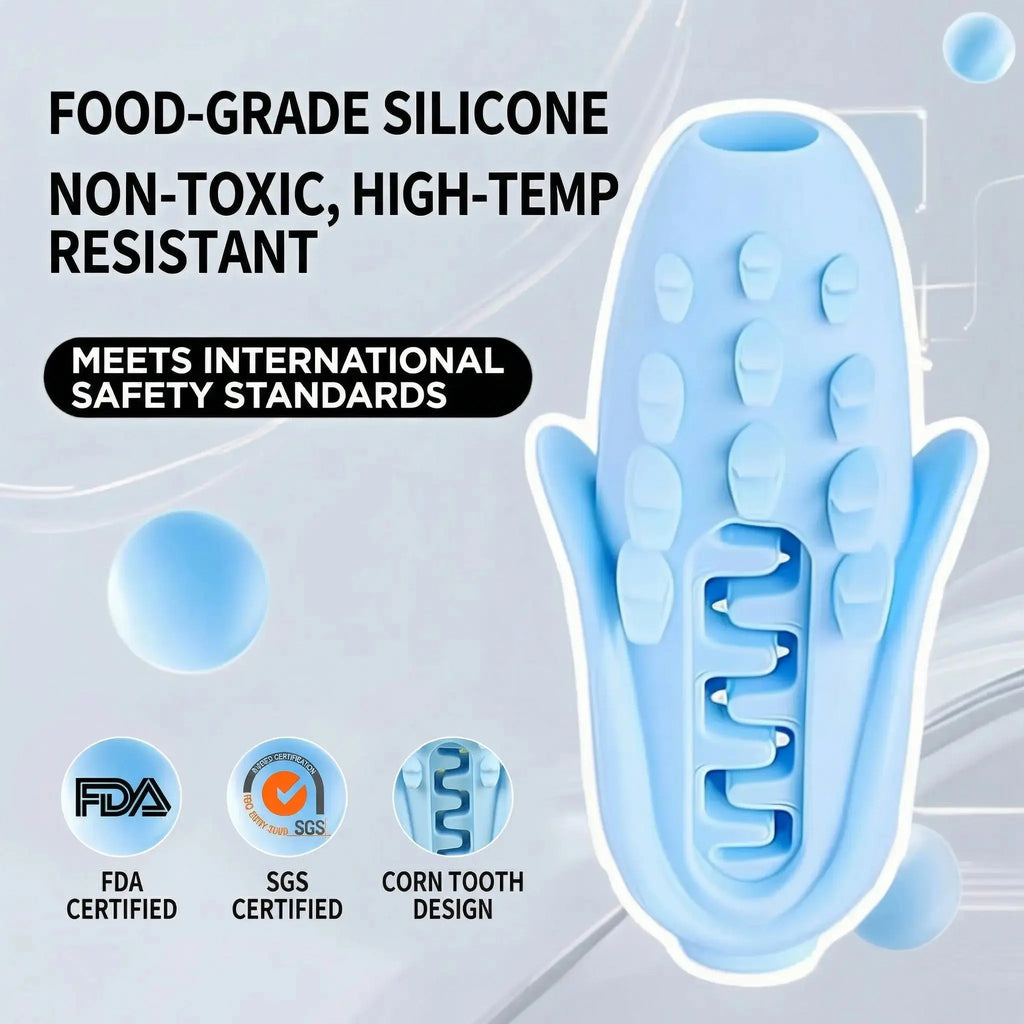 Corn Dog Chew Toy – Silicone Teething & Dental Toy STTM