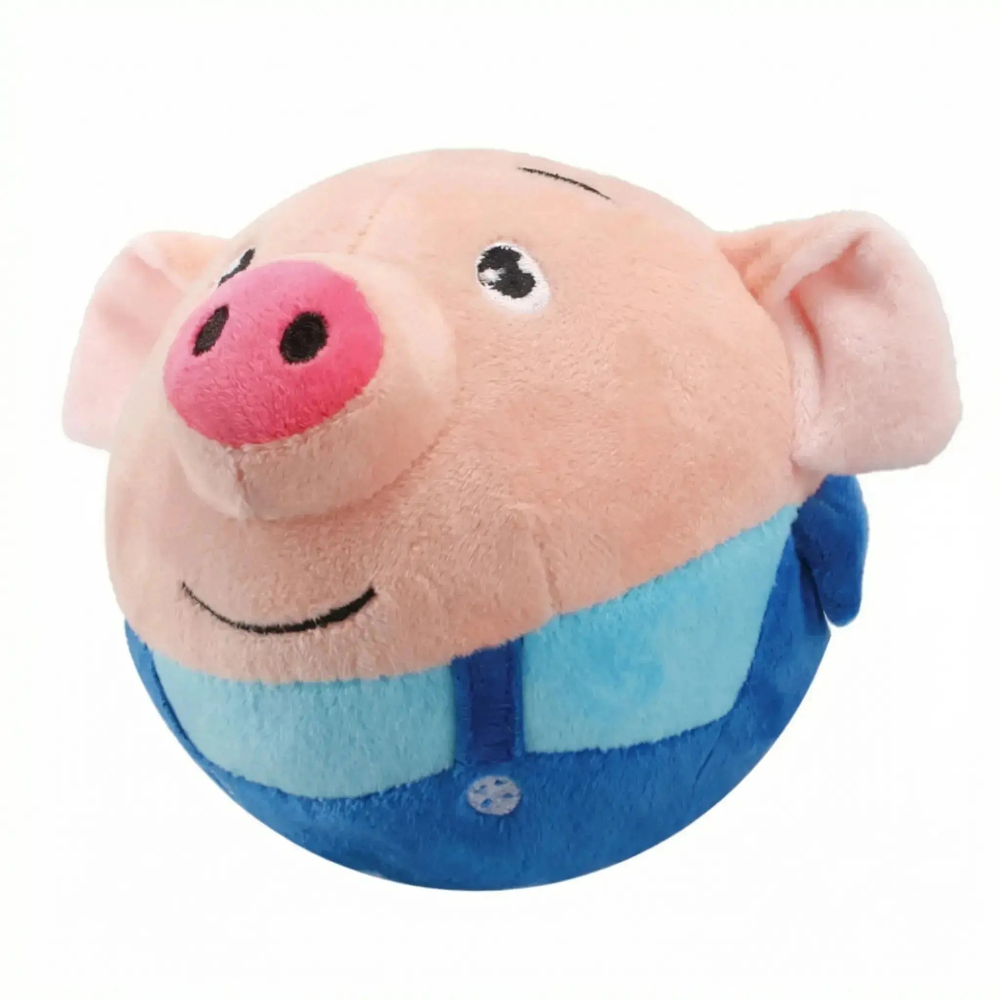 Squeaky Pig Dog Toy – Soft Plush Interactive Chew & Play Toy Fursera