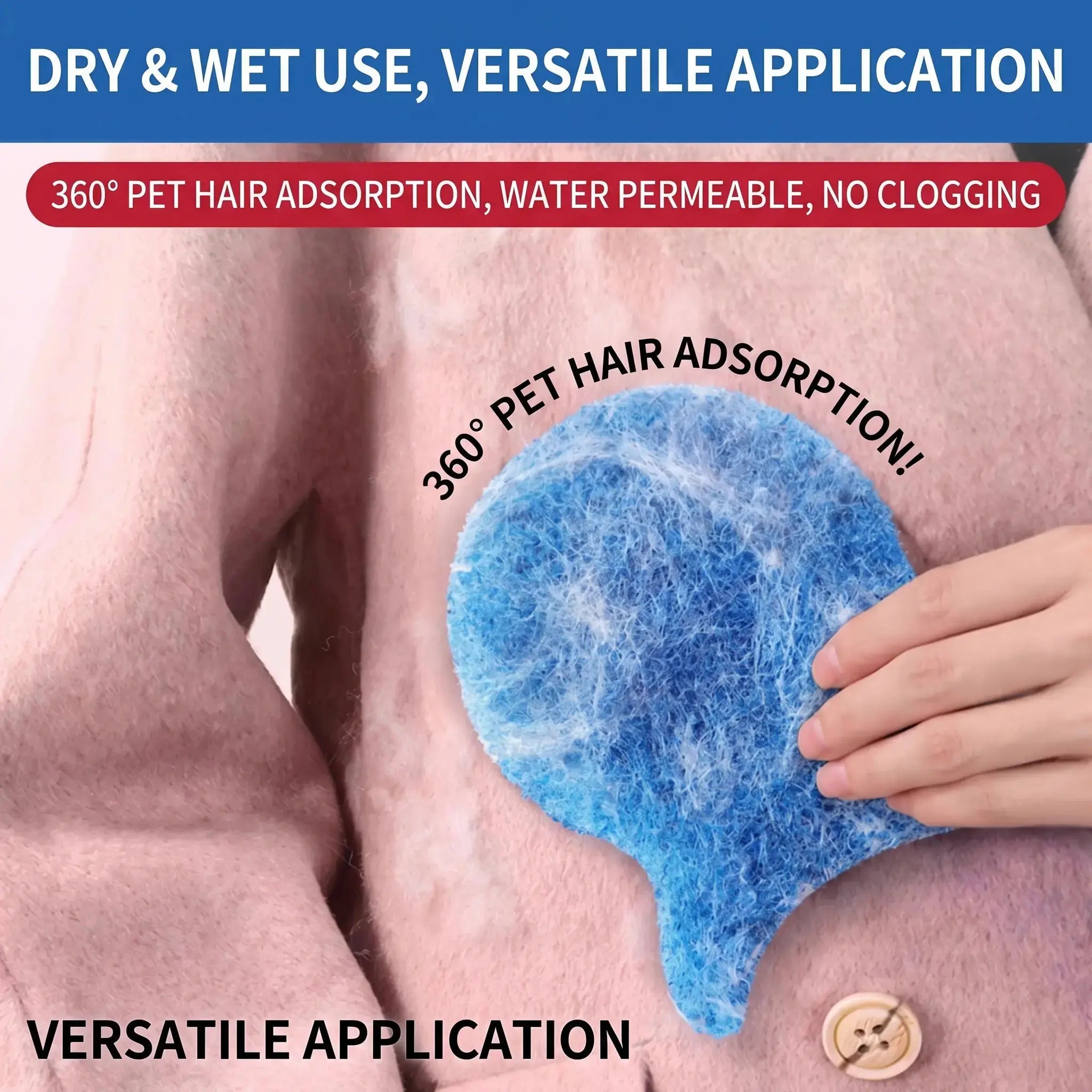 Laundry Pet Hair Remover Fish – Clean Clothes, Hair-Free Every Time Fursera