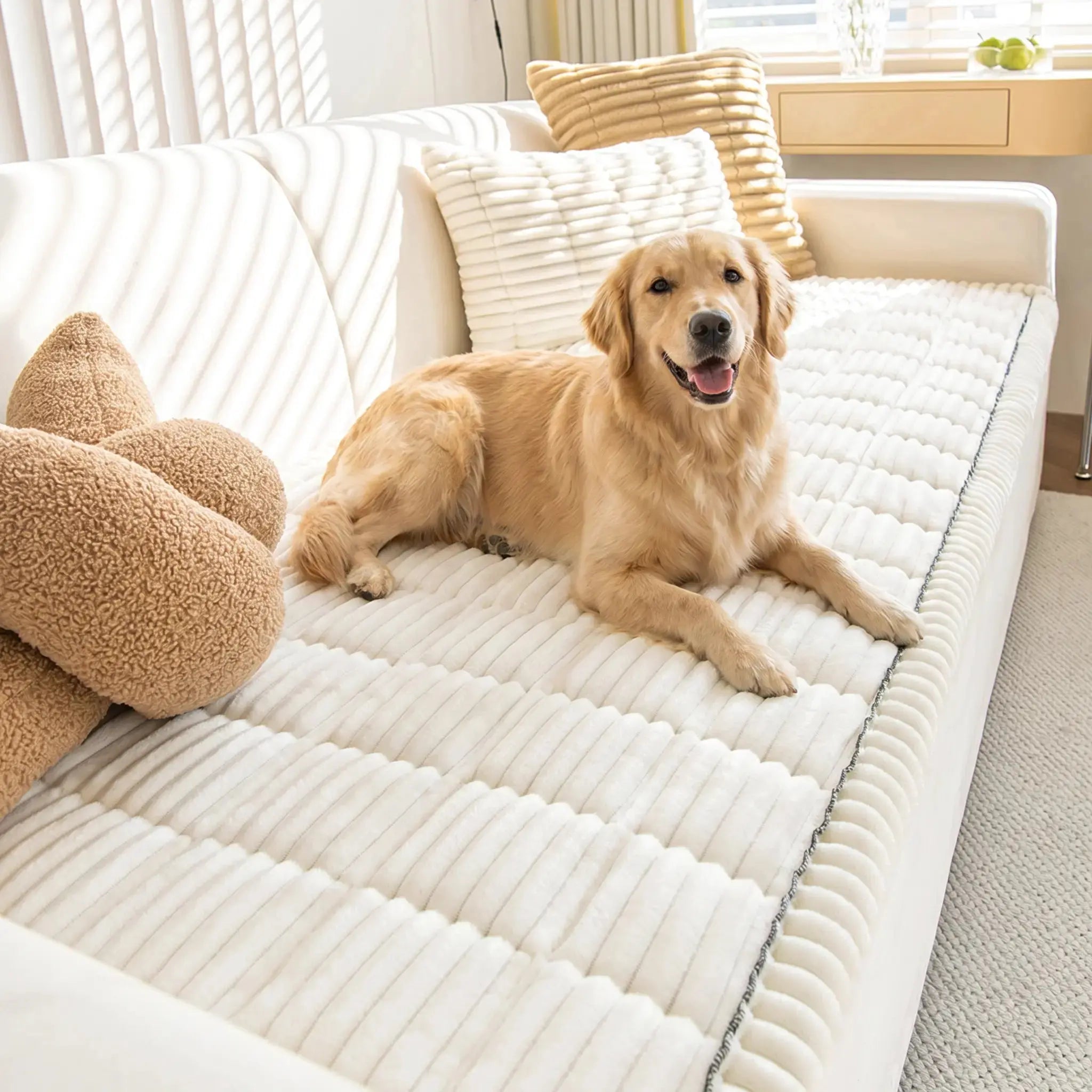 Plush Non-Slip Pet Sofa Cover – Soft, Protective & Washable Fursera