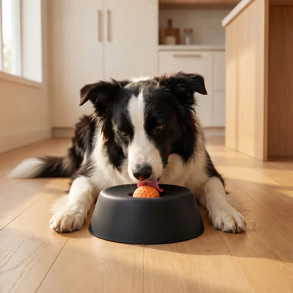 Slow Feeder Dog Bowl – No Spill & Non-Slip STTM