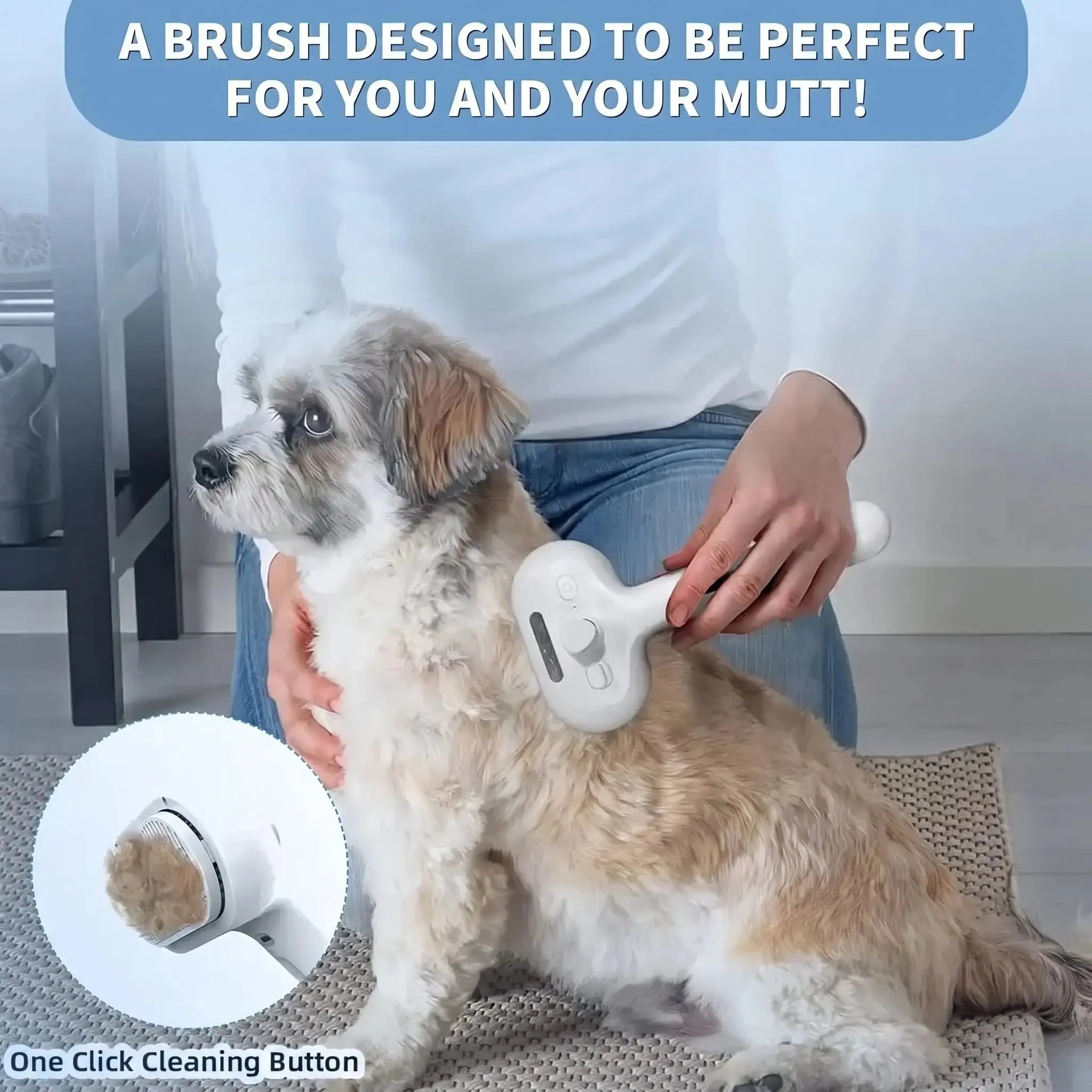 2 in 1 Pet Spray Hair Removal Comb Fursera