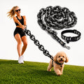 Funny Lightweight Faux Iron Chain Leash
