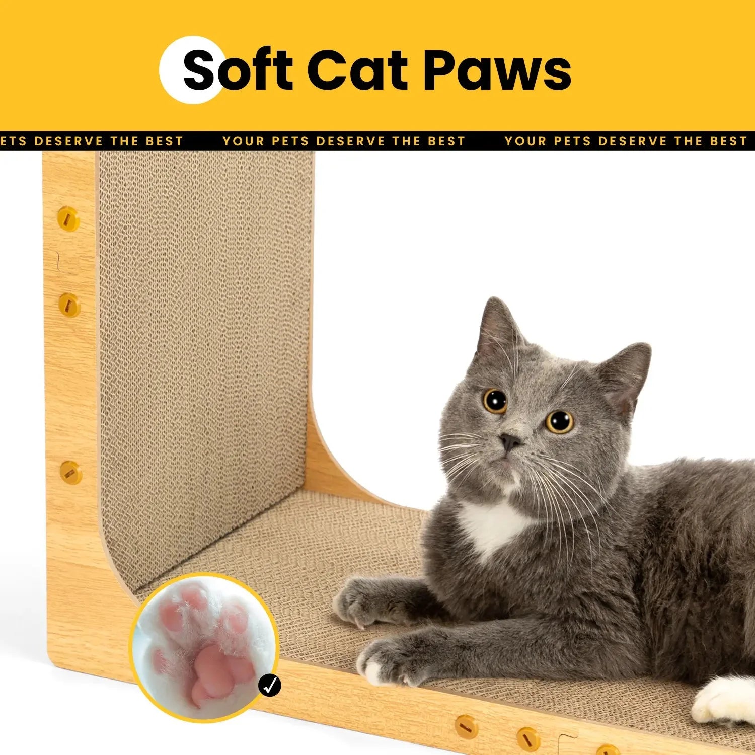 Cardboard Scratching Board for Indoor Cats
