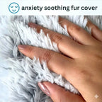 Calming Cowry Pet Bed – Cozy Anti-Anxiety Dog & Cat Bed Fursera
