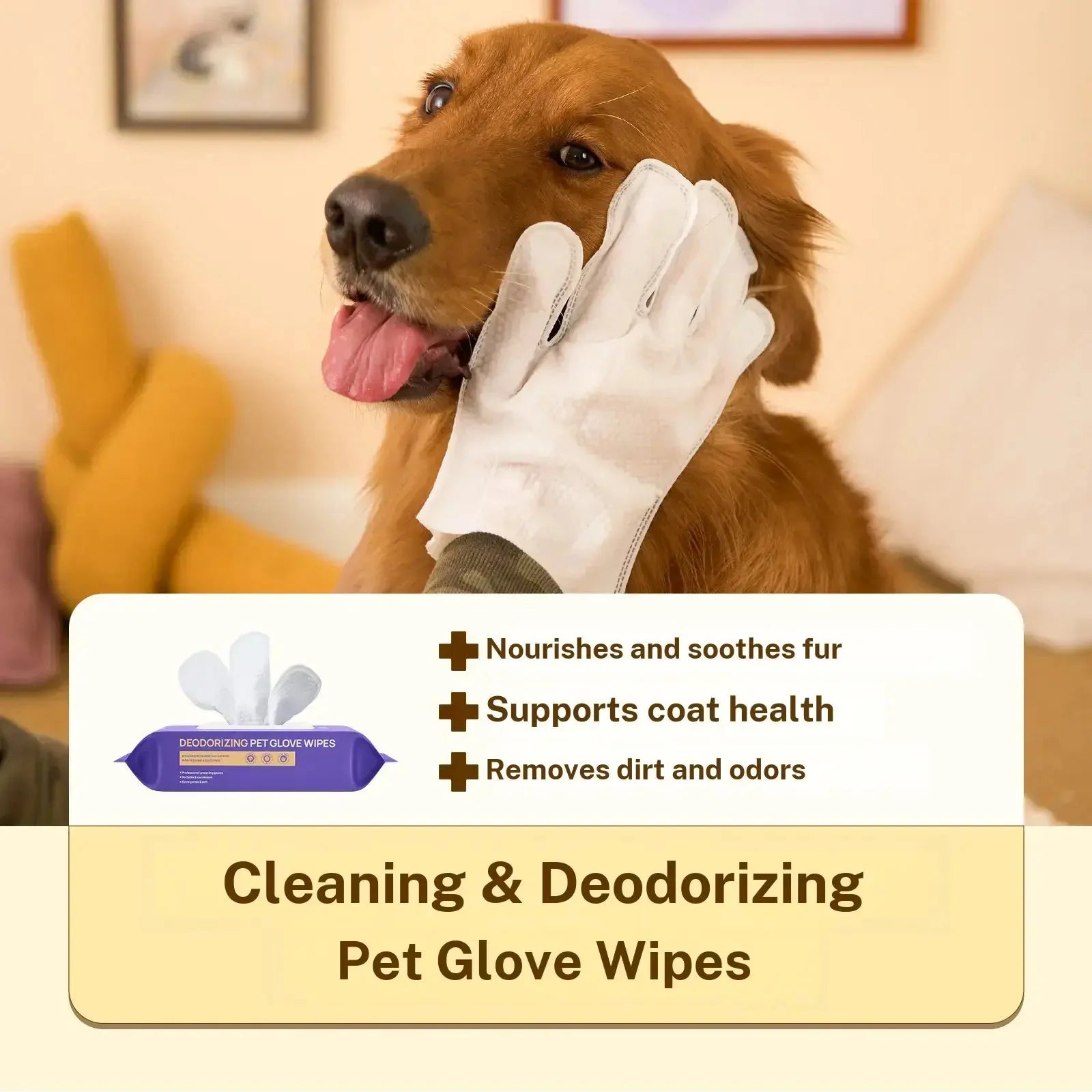 Disposable Dog Grooming Wipes 20pcs