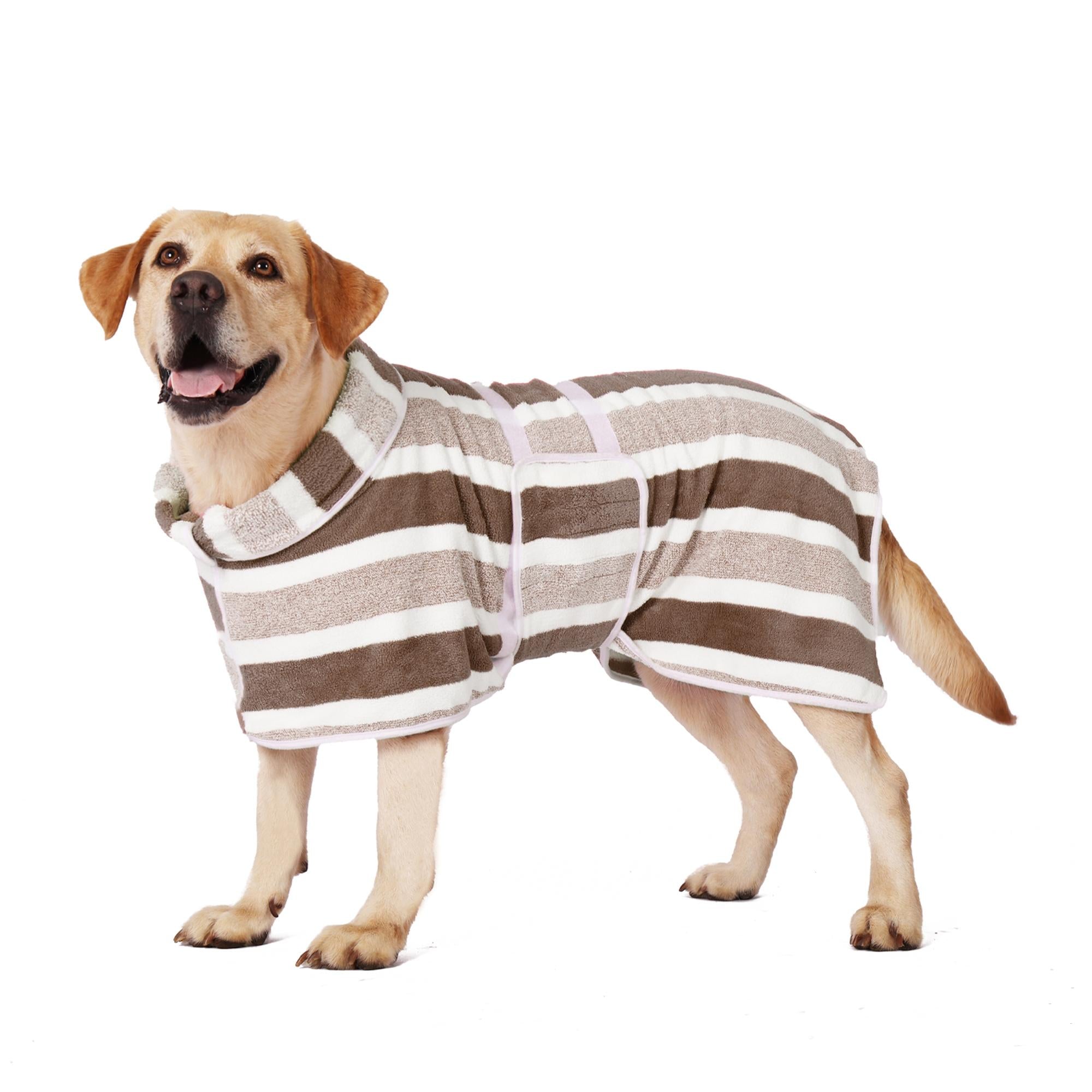 Quick-Dry Dog Bathrobe