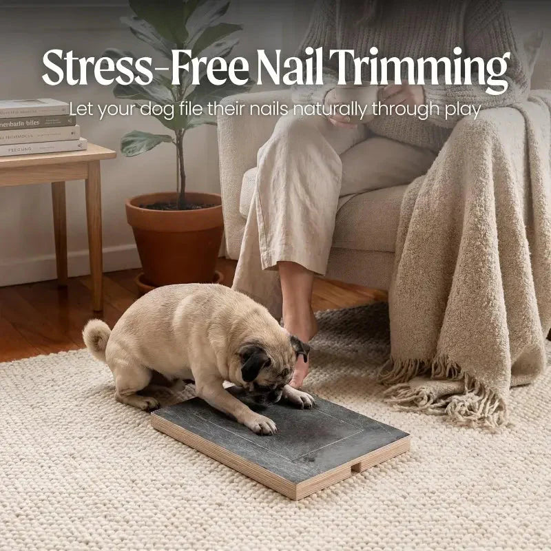Dog Nail Scratch Board & Treat Puzzle