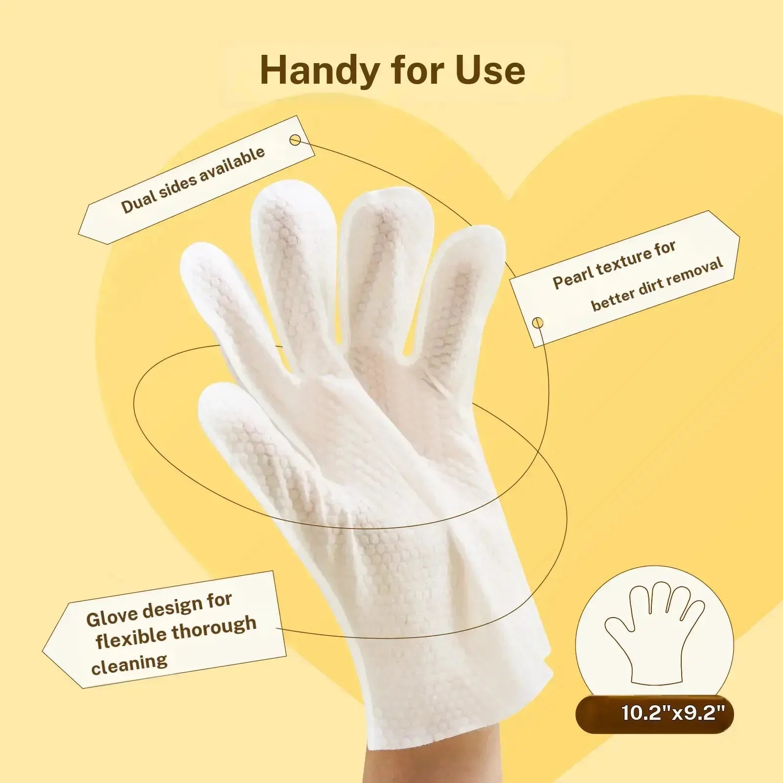 Disposable Dog Grooming Wipes 20pcs