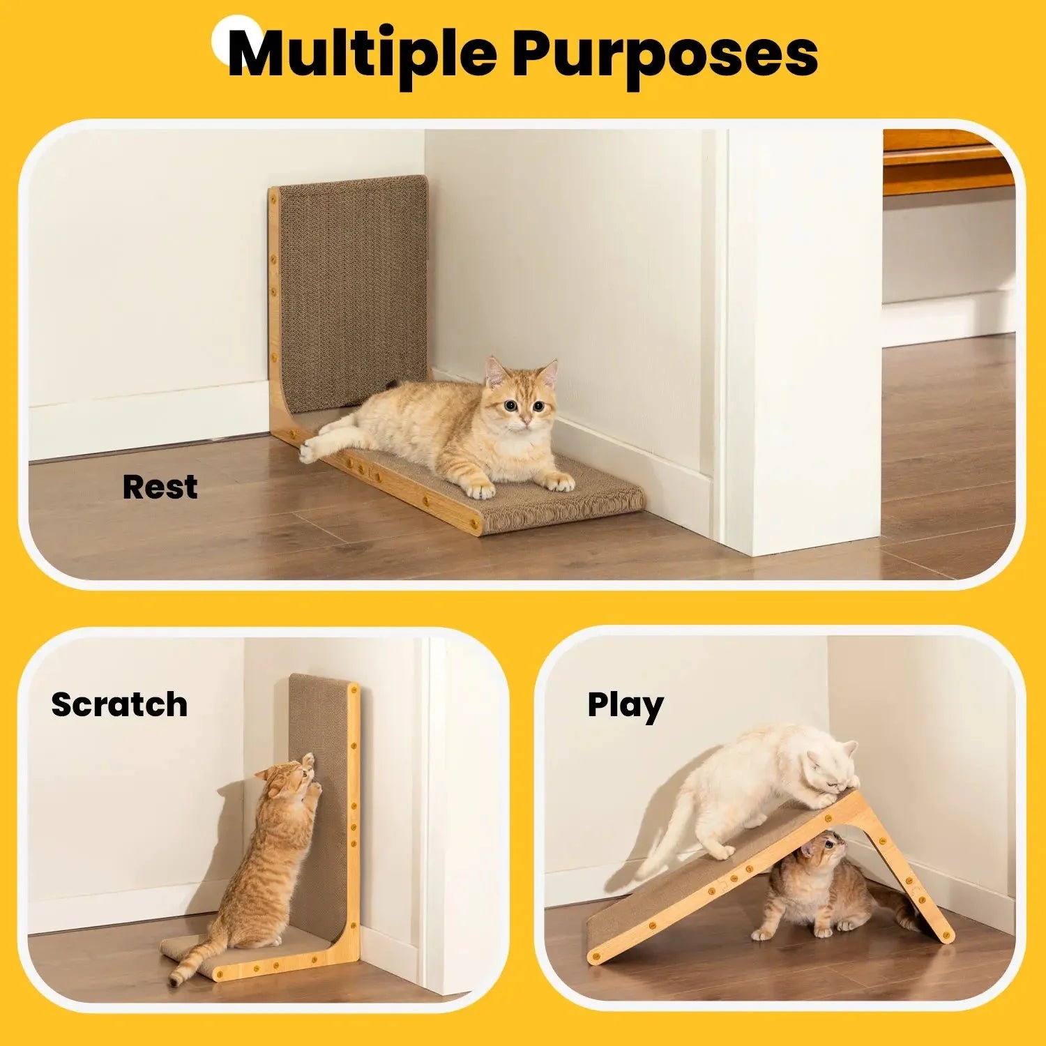 Cardboard Scratching Board for Indoor Cats
