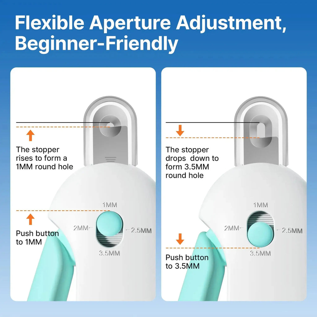 Cat Nail Clipper – Adjustable Safe Trimmer with Nail File Fursera
