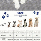 Washable Plush Dog Bed – Anti-Slip Crate Mat Fursera