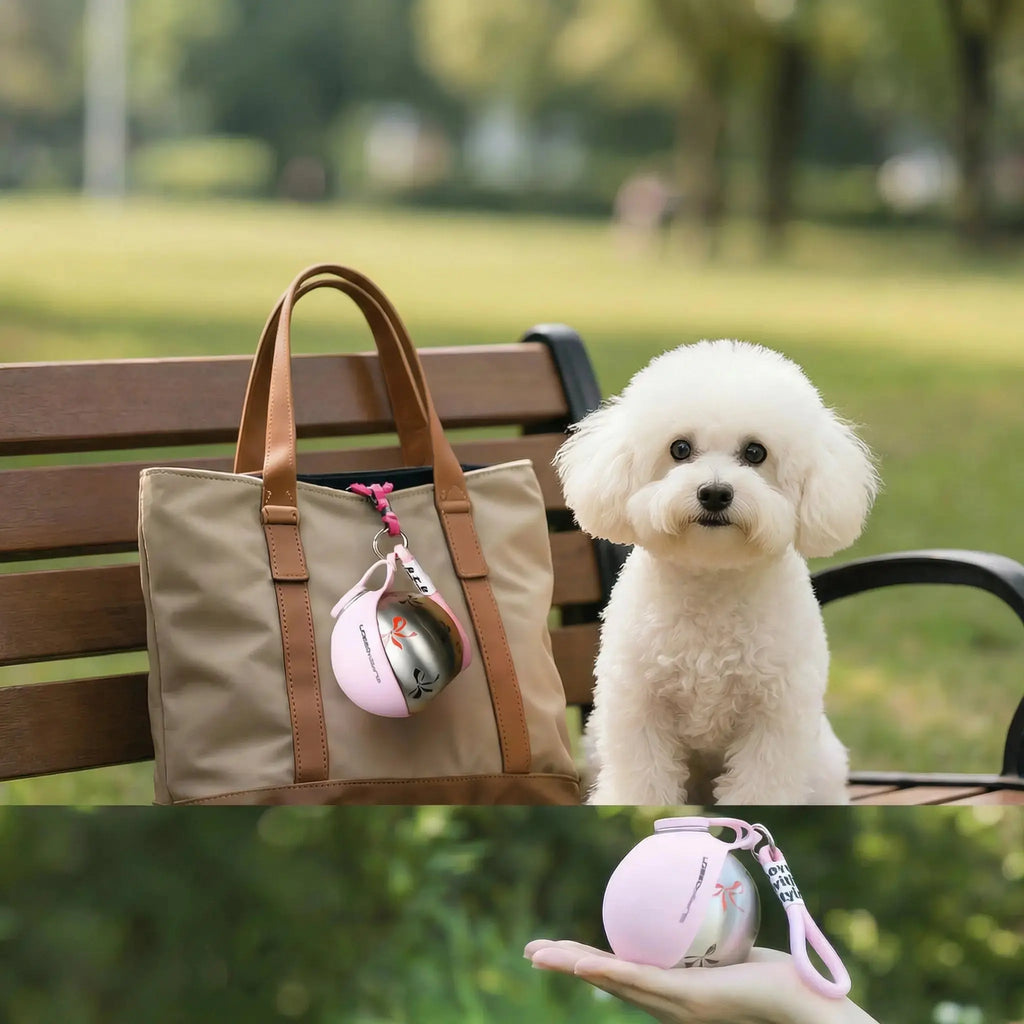 Portable Dog Water Bottle – Leak-Proof Travel Bottle with Bowl Fursera