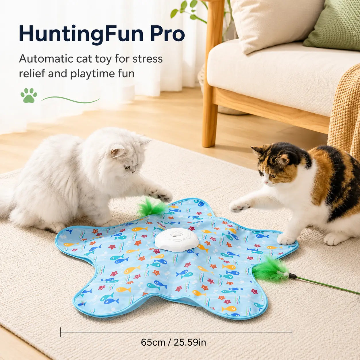 HuntingFun Pro – Interactive Hide & Seek Cat Toy
