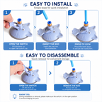 Interactive Feather Cat Wand Toy with Suction Cup
