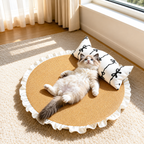 Cooling Cat Sofa Bed with Pillow