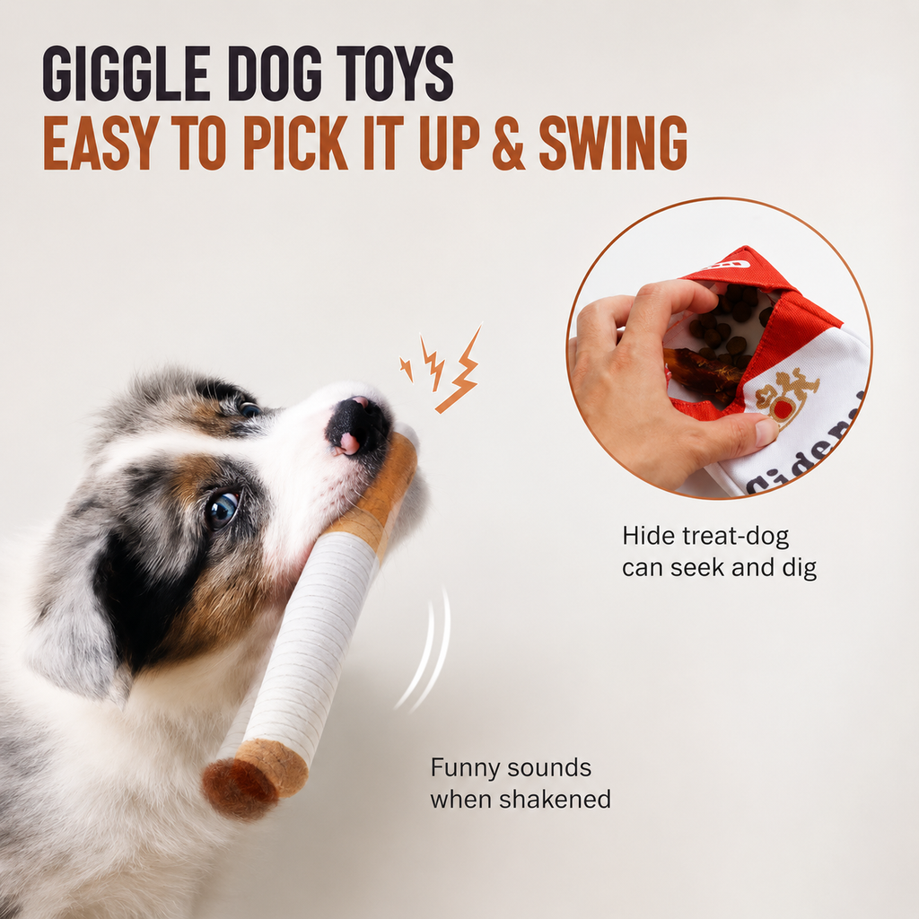 Funny Cigarette-Shaped Dog Toy