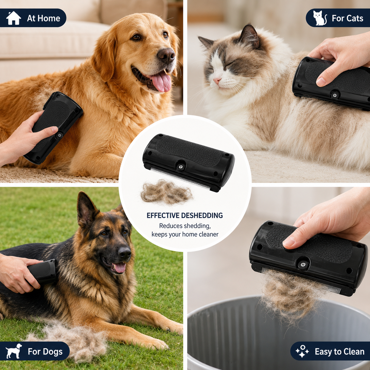 Pet Deshedding Brush