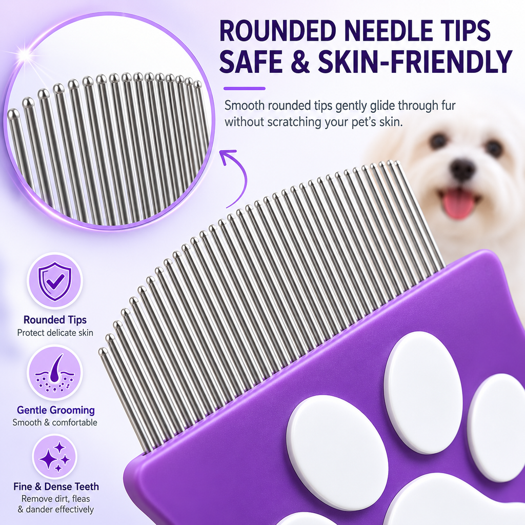 Pet Face Cleaning Brush