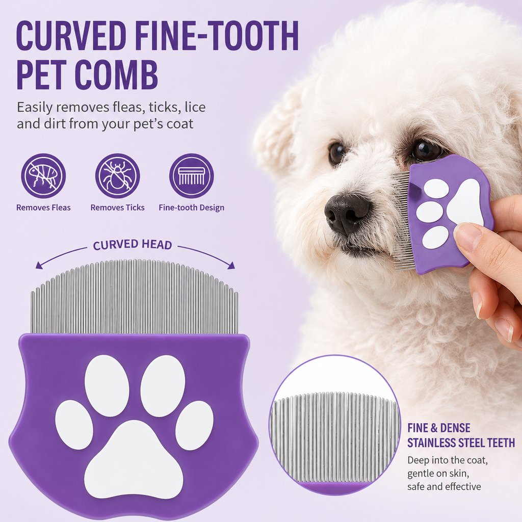 Pet Face Cleaning Brush