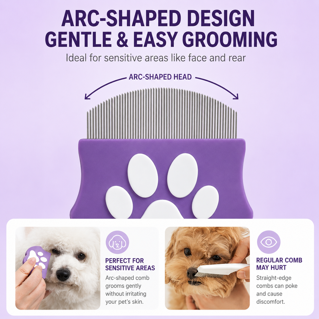 Pet Face Cleaning Brush