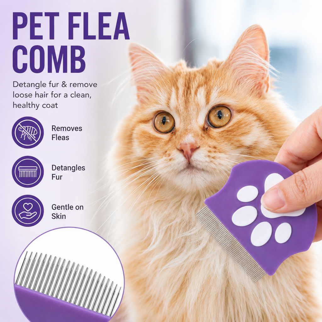 Pet Face Cleaning Brush