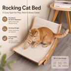 Premium Cat Rocking Bed & Scratching Lounge