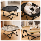 Foldable Elevated Cat Hammock Bed