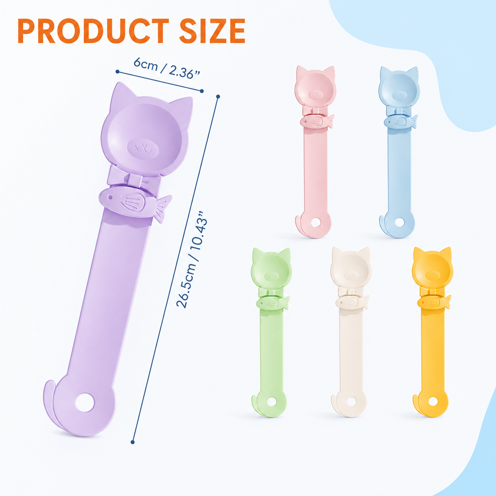 Cat Treat Dispenser Spoon 3PCS