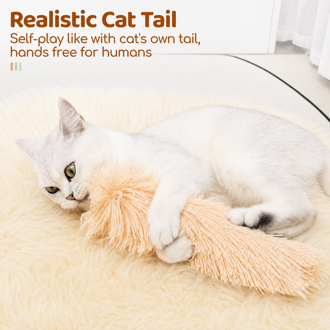 3-Pack Catnip Crinkle Cat Toy Pillows
