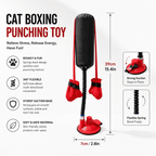 Interactive Cat Boxing Toy – Suction Cup Self-Play Punching Toy for Cats