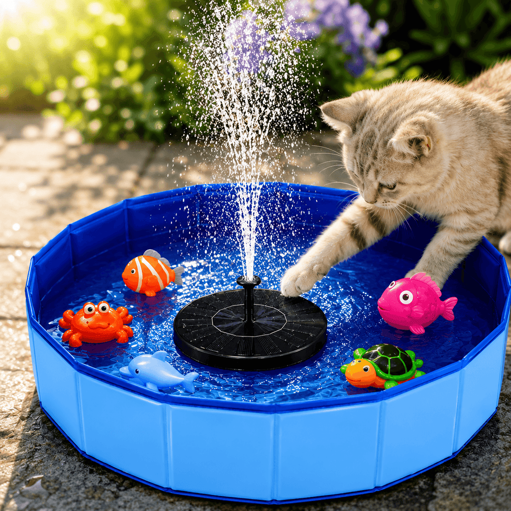 Solar Pet Splash Pool