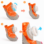 Breathable Anti-Slip Waterproof Dog Boots (4-Pack)