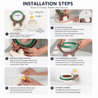 2-in-1 Wall Mounted & Elevated Cat Bowl