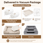 Orthopedic Memory Foam Dog Bed | Waterproof & Washable