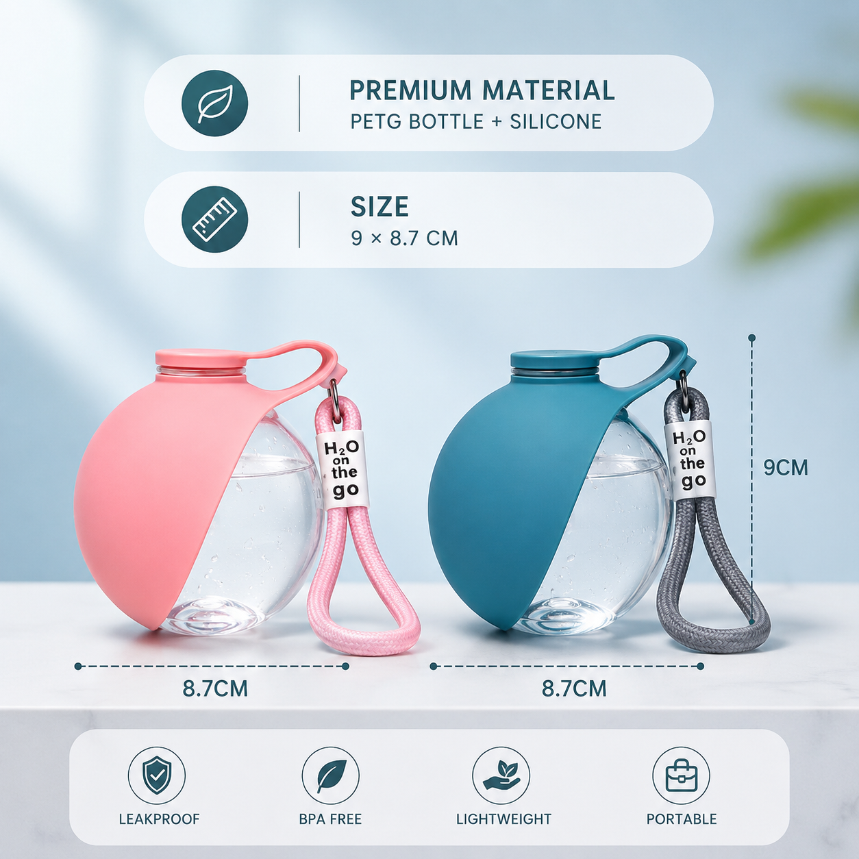 Portable Dog Water Bottle