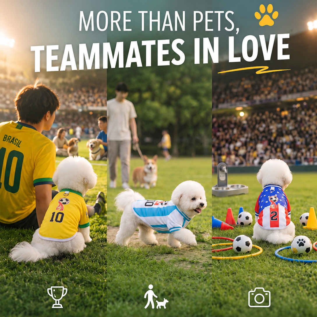 World Cup Dog Jerseys
