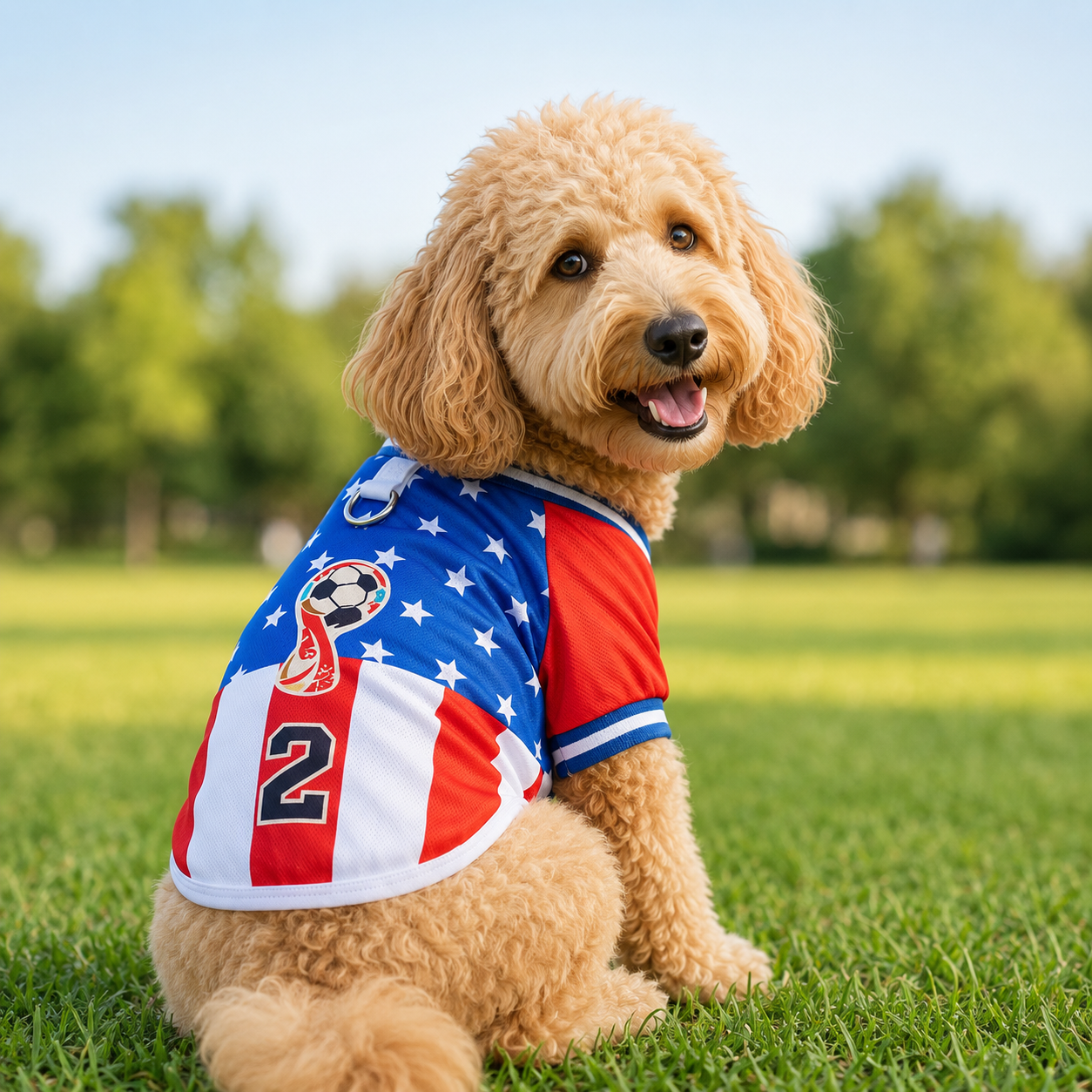 World Cup Dog Jerseys