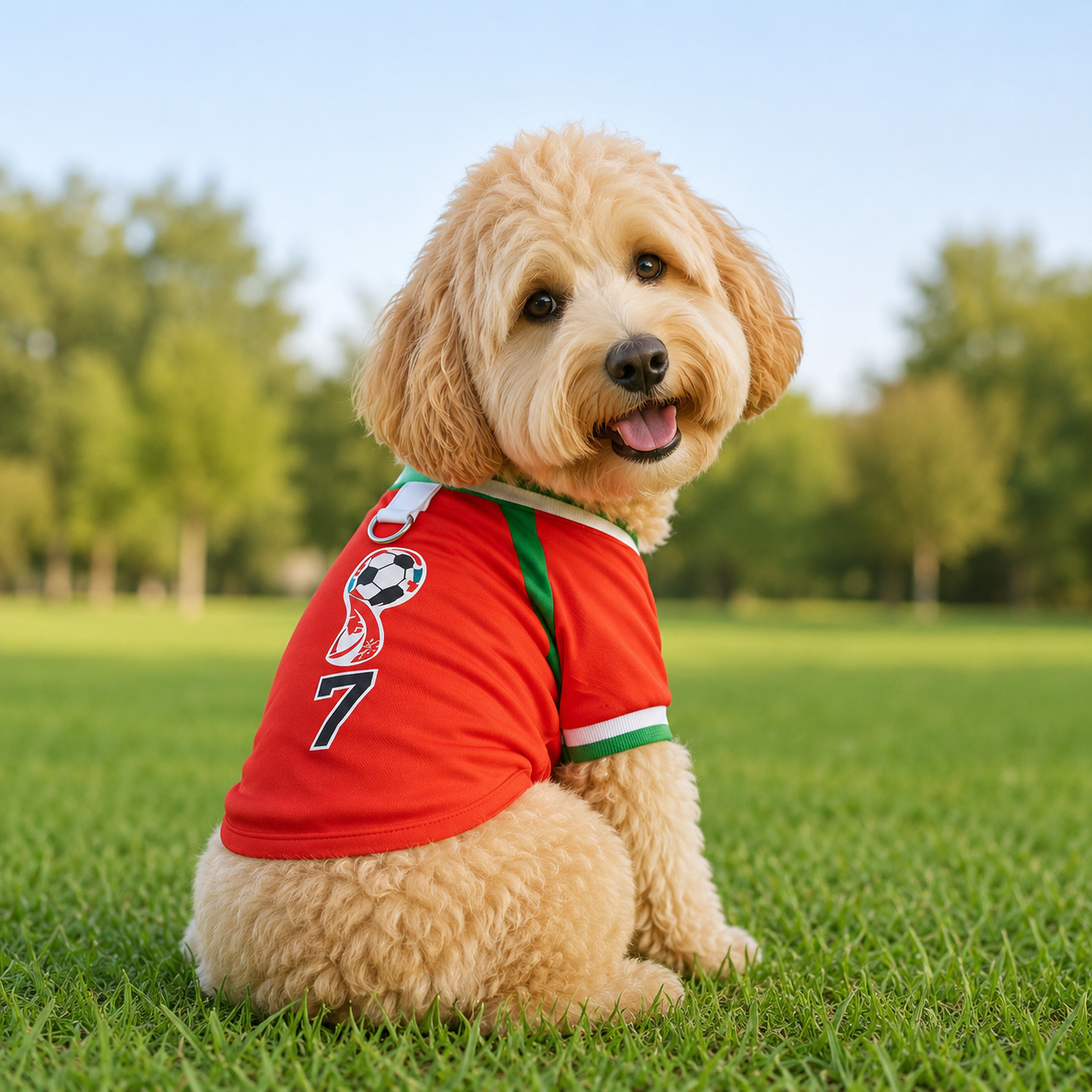 World Cup Dog Jerseys