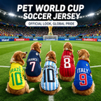2026 Football Fan Dog Jersey | Matchday Pet Shirt
