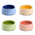2-in-1 Rotatable Slow Feeder Bowl for Cats & Dogs
