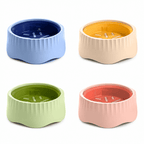2-in-1 Rotatable Slow Feeder Bowl for Cats & Dogs