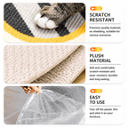 Removable Cat Scratching Pad Sticker