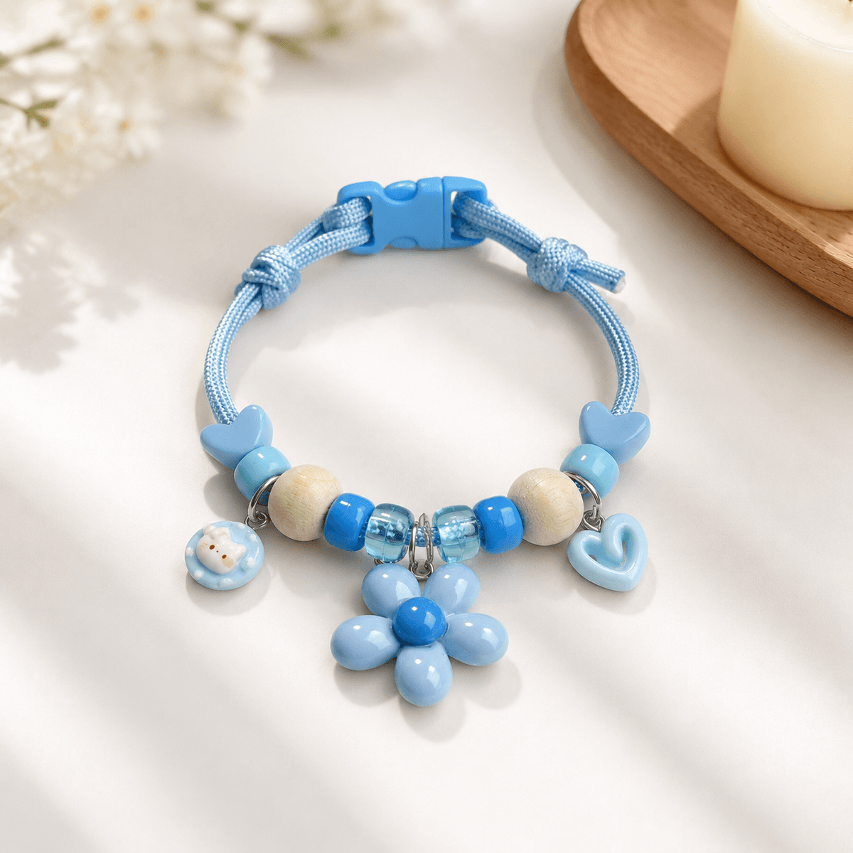 Natural Wood Insect-Repellent Pet Collar