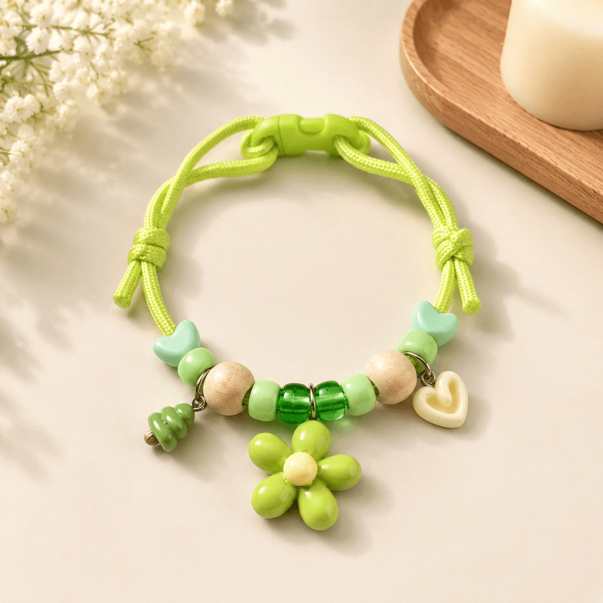 Natural Wood Insect-Repellent Pet Collar