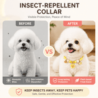 Natural Wood Insect-Repellent Pet Collar
