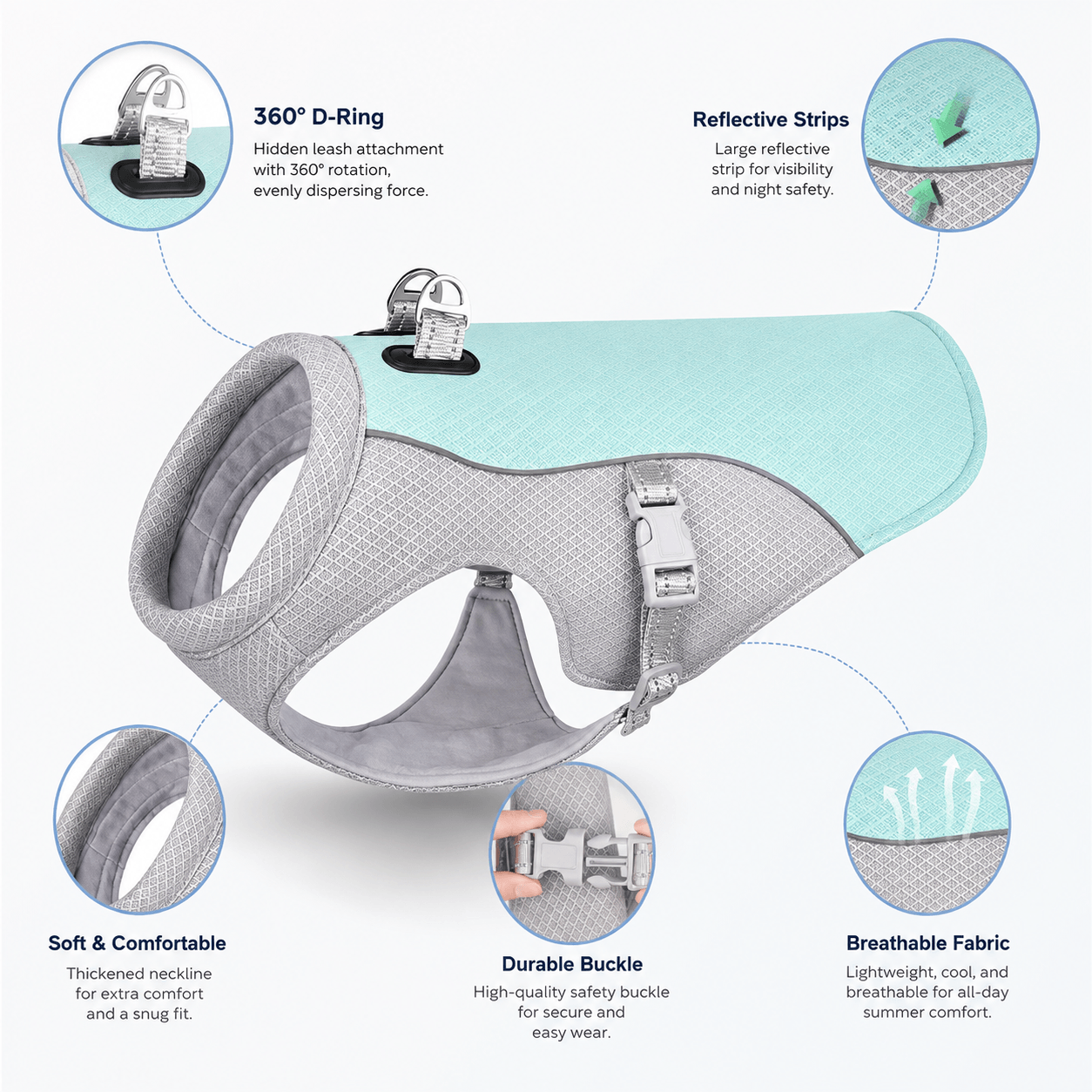 Dog Cooling Vest Harness